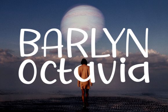 Barlyn Octavia: A Bouncy and Quirky Display Font for Creative Projects