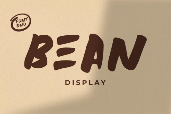Bean: A Bold and Chunky Display Font for Standout Design
