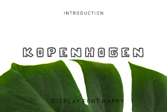 Bring Charm to Your Creations with Kopenhogen Font