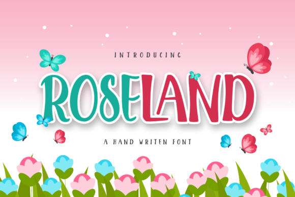 Bring Nature-Inspired Charm with Roseland Font