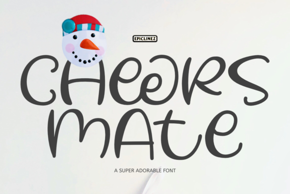 Cheers Mate: A Joyful Font for Creative Makers
