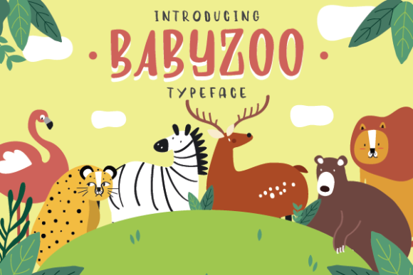 Discover Babyzoo: A Playful Display Font for Creative Projects