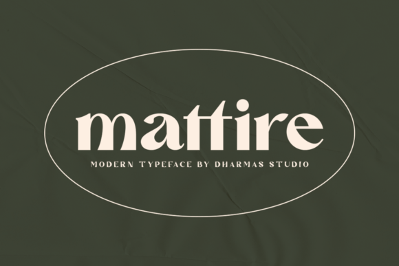 Enhance Your Brand with Mattire: A Bold and Authentic Display Font