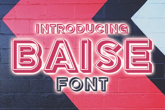 Enhance Your Campaigns with Baise, the Retro-Style Display Font