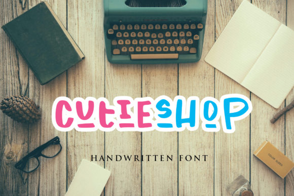 Enhance Your Craft with Cutie Shop: A Charming Display Font