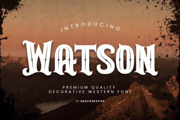 Exploring Watson: A Versatile and Quirky Display Font