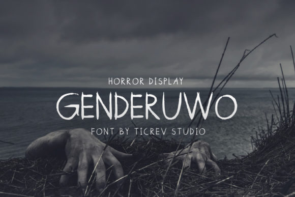 Genderuwo: A Unique Display Font for Creative Publishing