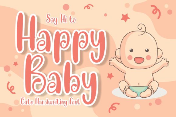 Happy Baby: A Joyful and Quirky Display Font for Crafters
