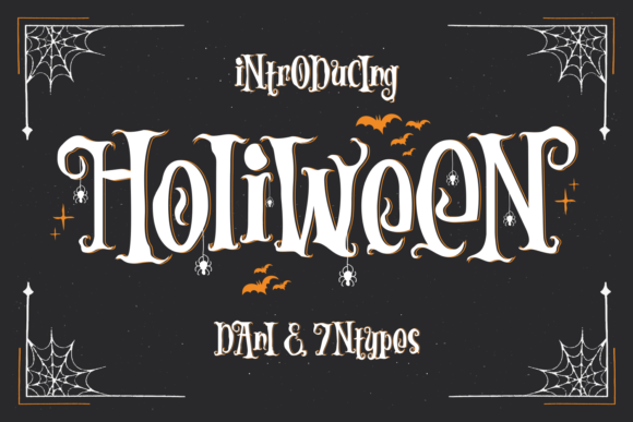Holiween: A Bold and Spooky Font for Creative Projects