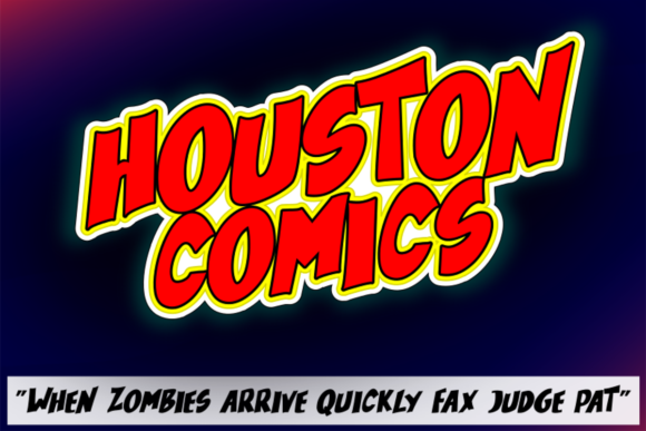 Houston Comics: A Playful Display Font for Engaging Campaigns