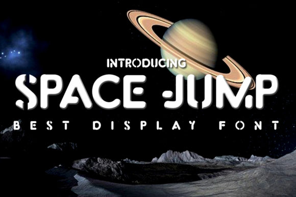 Space Jump: The Futuristic Display Font for Modern Web Design