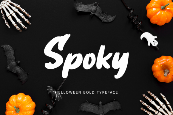Spoky: A Bold Halloween-Themed Font for Creative Web Design