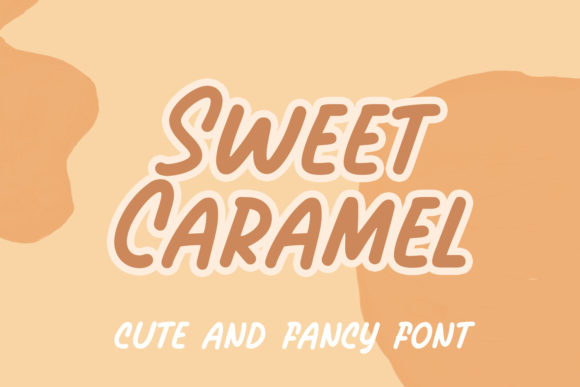 Sweet Caramel: A Stylish Display Font for Elegant Publishing
