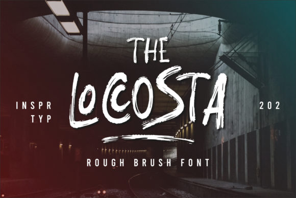 The Loccosta: A Bold and Unique Display Font for Creative Publishing