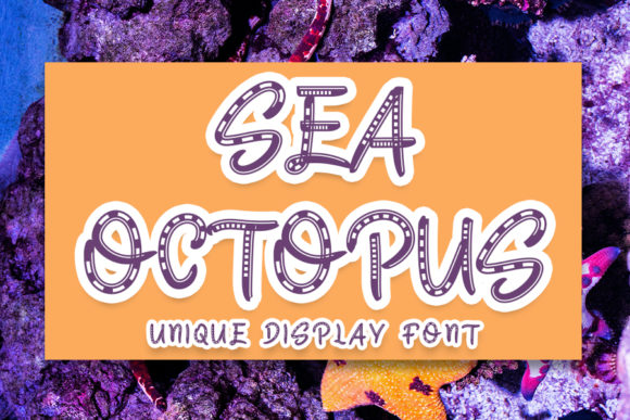 Transform Your Brand with Sea Octopus Font