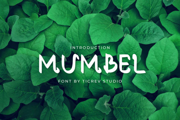 Unlock Creative Potential with Mumbel, the Quirky Display Font